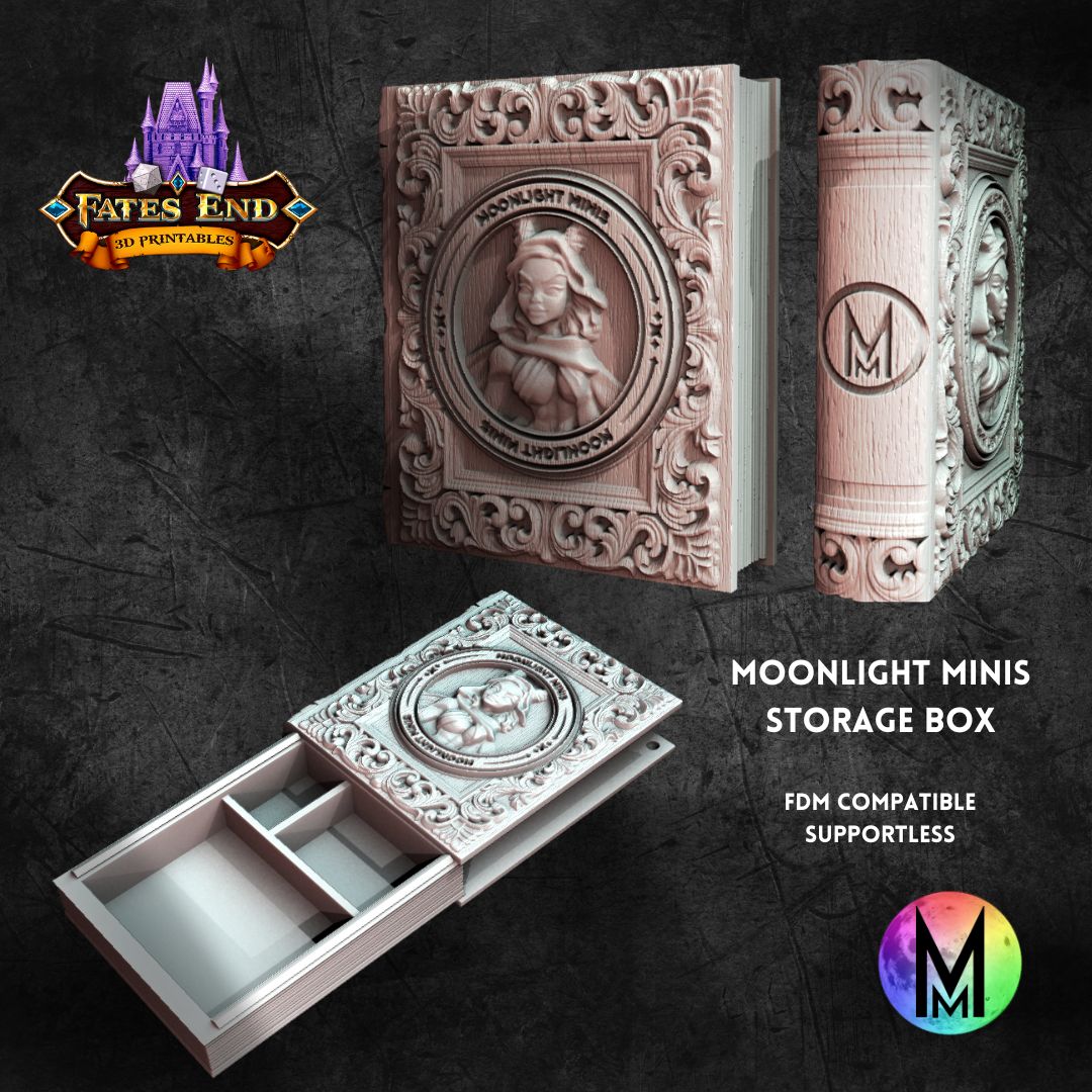Lunette Book Box: Fates End & Moonlight Minis Colab Book box